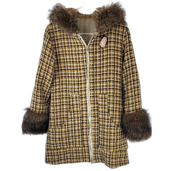 Vintage One of a Kind Limited Lines 3/4 length Winter Coat by J. Cappuccio Small - Picture 1 of 10
